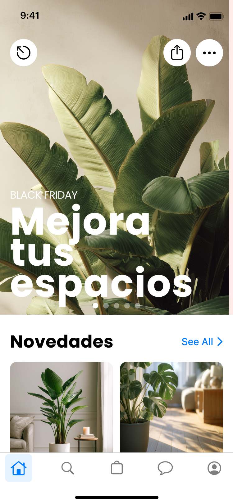 Tienda de plantas